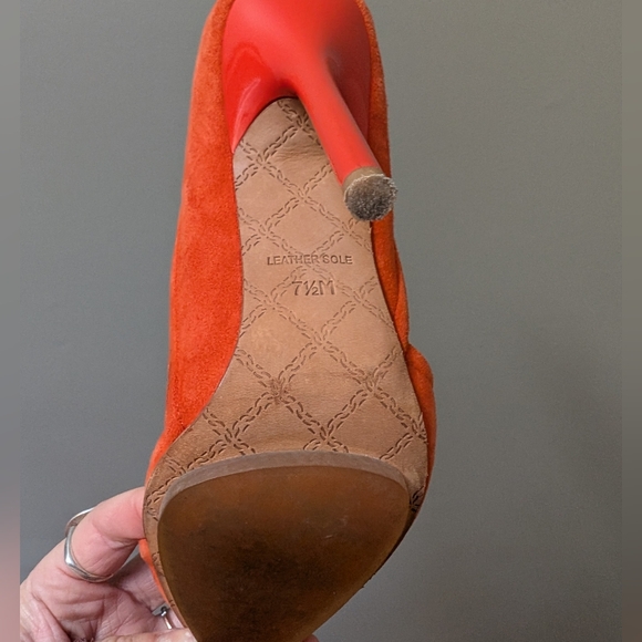 Colourful Block Leather l Suede l High Heels - Picture 3 of 6